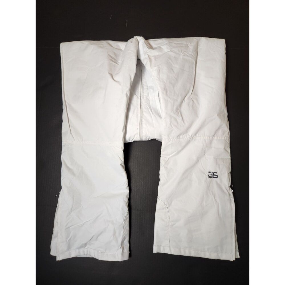 SkiGear Insulated Bib Overalls Women's Size Large White - Picture 11 of 14